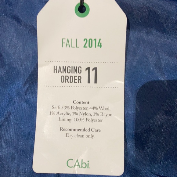 Cabi multi color vest plaid wool blend size/M NWT. - Picture 7 of 9